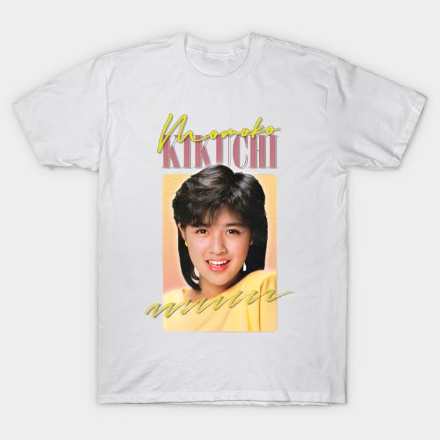 Momoko Kikuchi // Retro 80s Fan Art Design T-Shirt by DankFutura